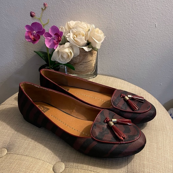 Dolce Vita Striped Loafers - Size 8.5 - Picture 7 of 13